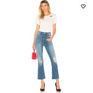The Hustler Ankle Chew Jean - mother denim